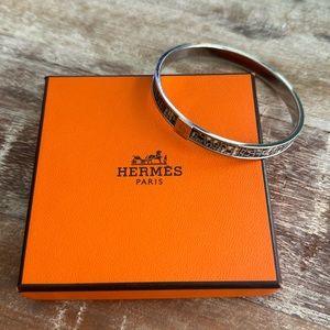 Hermès Leather Lizard Kawaii 07 Bangle